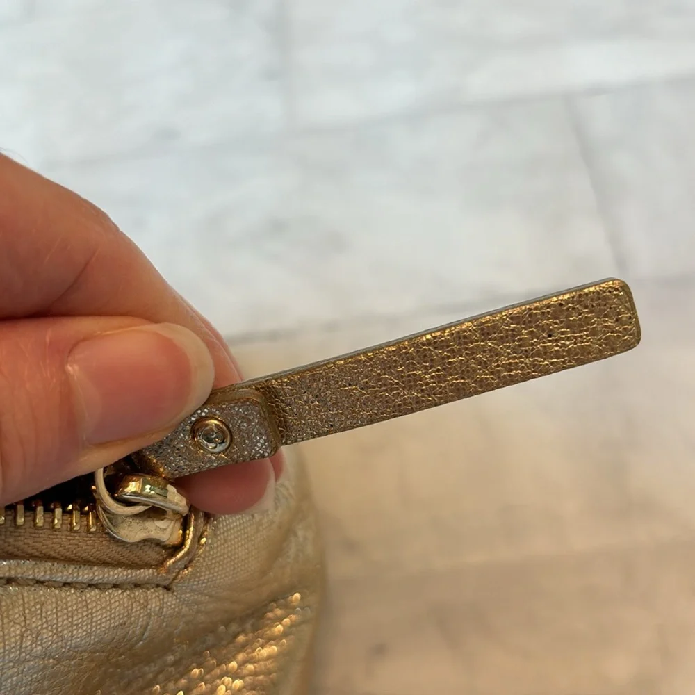 kate spade metallic gold